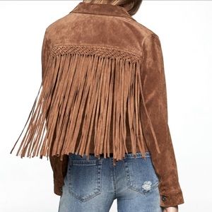 BCBG GENERATION SUEDE JACKET | XS | Condition: Very Good